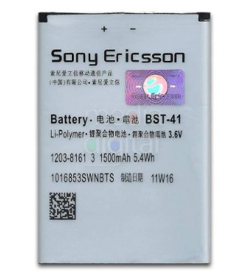 Bateria Sony Ericsson Xperia X1 X2 X10 Bst-41 Original